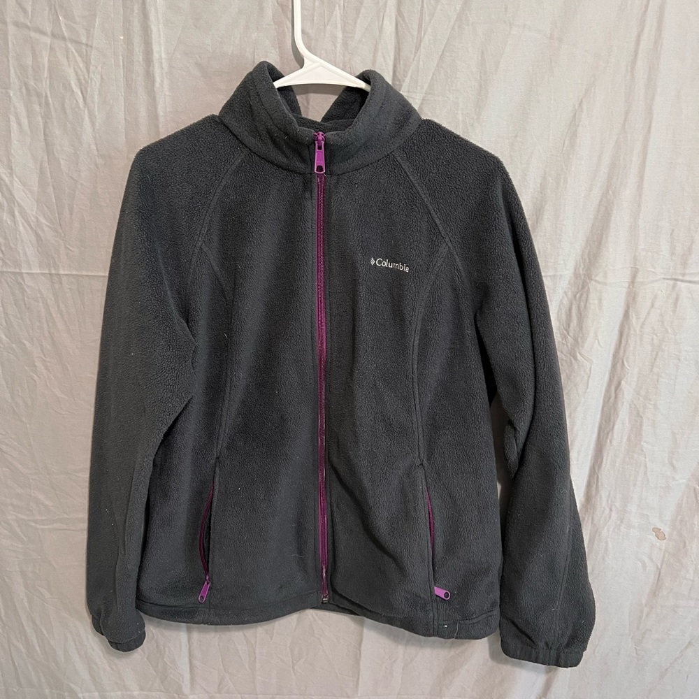 Fleece Columbia zip up